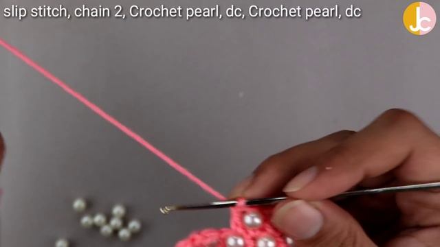 How to crochet mini pouch with pearl || Stylish crochet mini coin pouch tutorial смотреть онлайн