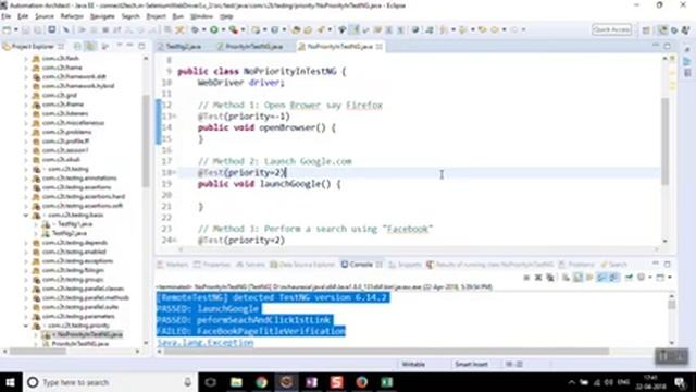 Selenium Automation with Java (TestNG Framework) смотреть онлайн
