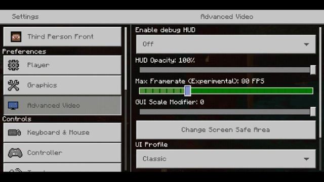 Quick Player Settings! ¦ Single Tap F5 Toggle for Minecraft Bedrock 1.16 Nether Update! смотреть онлайн