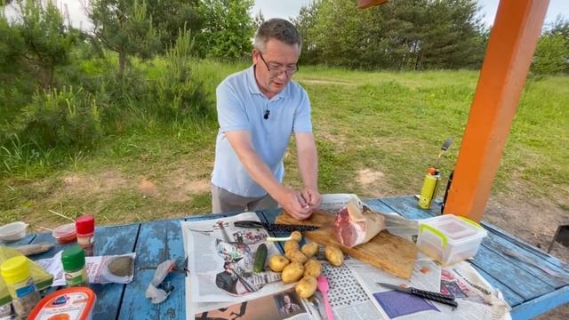 Вкуснейший бургер из рульки приготовленной в афганском казане смотреть онлайн