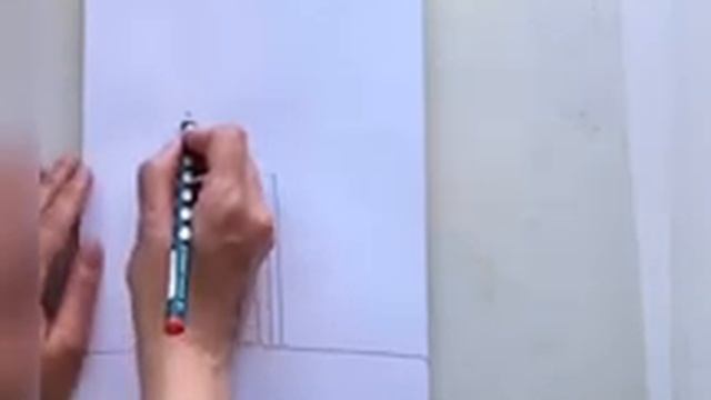 Рисование цветными карандашами. Спасская башня. смотреть онлайн