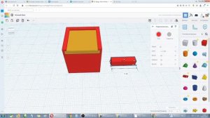 3D моделирование в tinkercad для детей. Урок 3. Коробка с крышкой