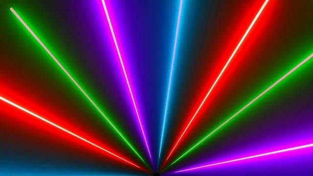 Strobe Light Video?Colorful Dance Neon Lines Disco Party Effect on Screen TV смотреть онлайн