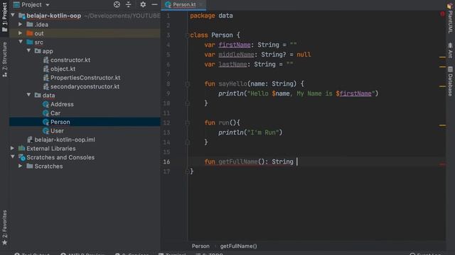 Belajar Kotlin OOP - 9 Function смотреть онлайн