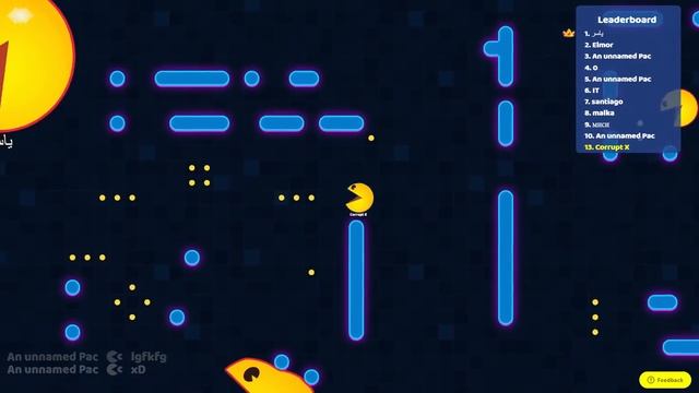 If Agar.io Was Pacman... (Pacman.io) смотреть онлайн