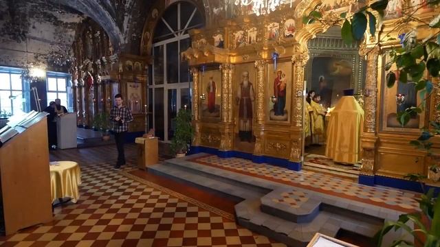 Взбраной воеводе (алеманова) регентует Патриарший протодиакон Константин Барган смотреть онлайн