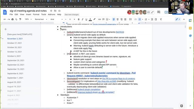 Kubernetes SIG CLI 20211103 смотреть онлайн