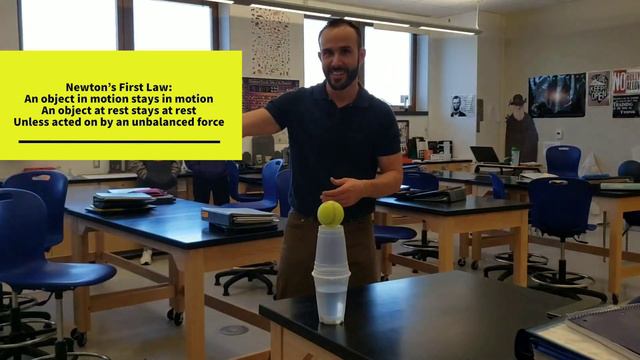 Newton's First Law Explained with simple demo смотреть онлайн