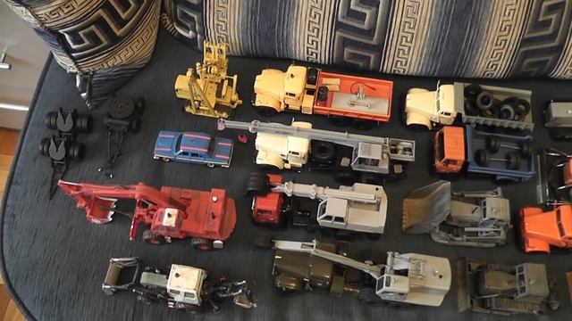 Мои модели тракторов и строительной техники в масштабе 1:43 смотреть онлайн