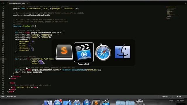 Google Chart Tutorial Part One смотреть онлайн