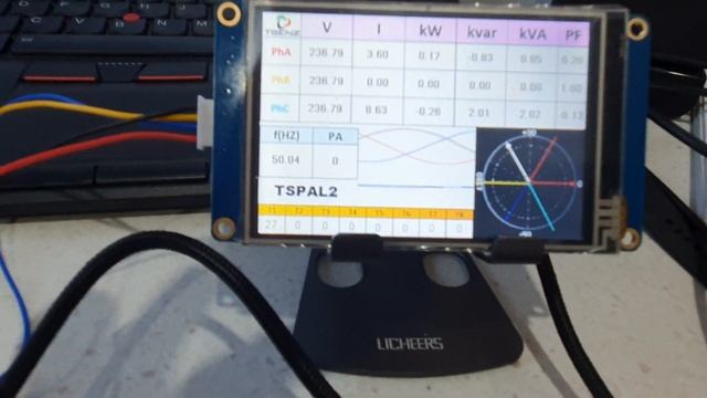 ESP32+SDM630+WP3066ADAM+Pi4+Modbus Module+Node-Red+Arduino IDE+Nextion