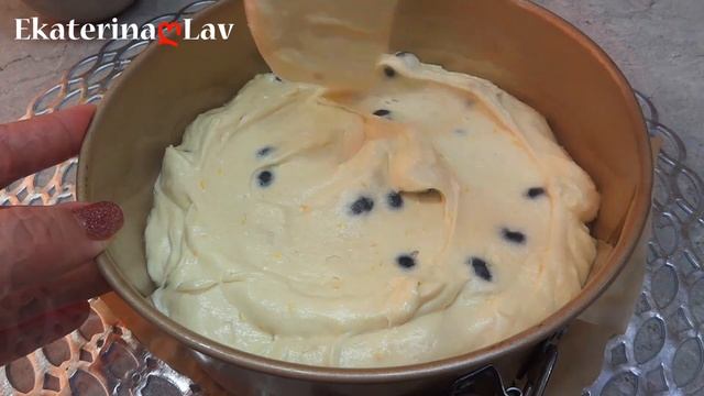 Самый удачный ПИРОГ С ЧЕРНИКОЙ (ГОЛУБИКОЙ)! Ягодный пирог в духовке! смотреть онлайн