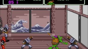 Прохождение  Teenage Mutant Ninja Turtles The Hyperstone Heist Sega Genesis.