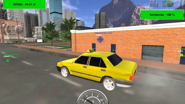 Real Taxi Driver 3D - Car Games - Gameplay Walkthrough #1 смотреть онлайн