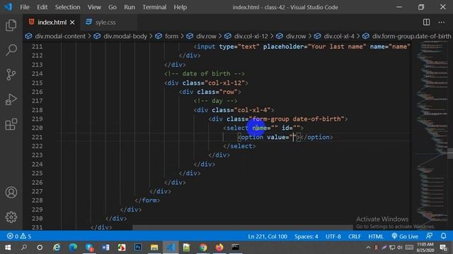 Simple project with bootstrap part 2 смотреть онлайн