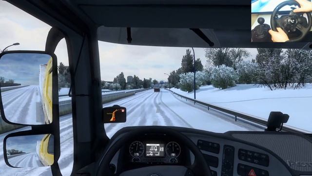 ETS 2 - Mercedes Benz Transporting Medical Equipment from Tolouse смотреть онлайн