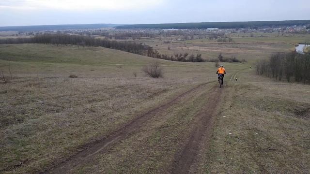 Спуск с холма в Нижнем Бишкине смотреть онлайн
