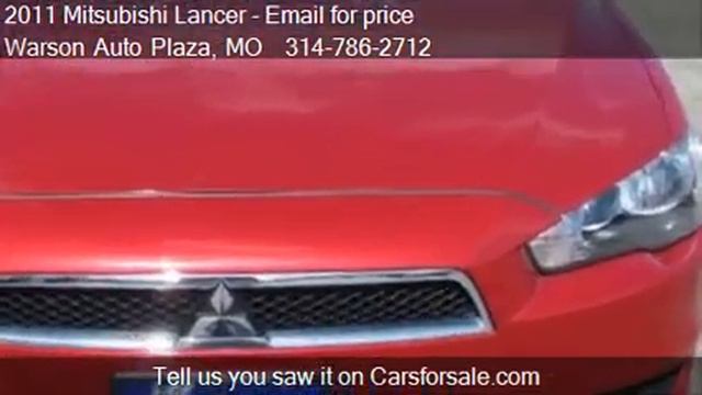 2011 Mitsubishi Lancer ES 4dr Sedan CVT for sale in SAINT LO смотреть онлайн
