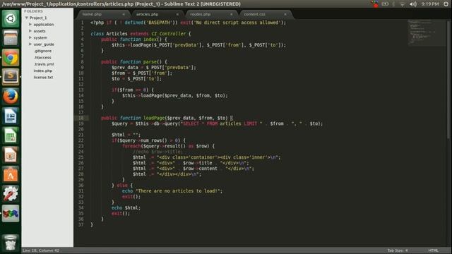 Project 1: Basic Pagination of Content - part 3 смотреть онлайн