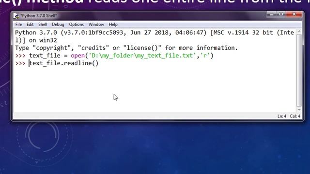 How to read the First Line of a File in Python Language смотреть онлайн