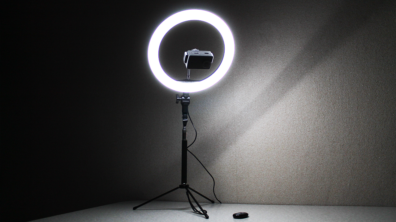 Яркий кольцевой свет с Aliexpress смотреть онлайн