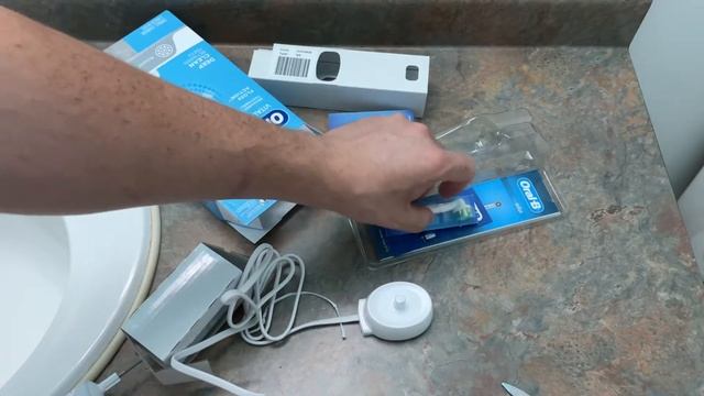 Oral B Vitality Rechargeable Toothbrush Unboxing/Demo
