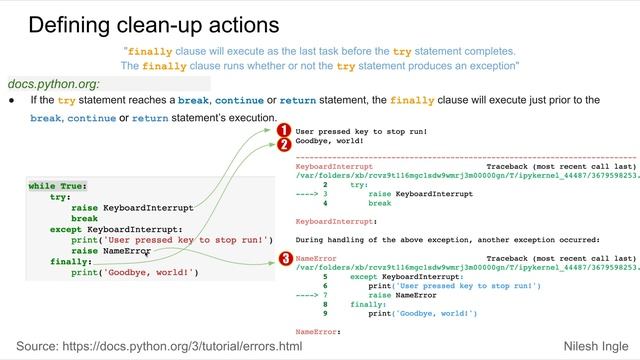 Finally | Python Tutorial смотреть онлайн