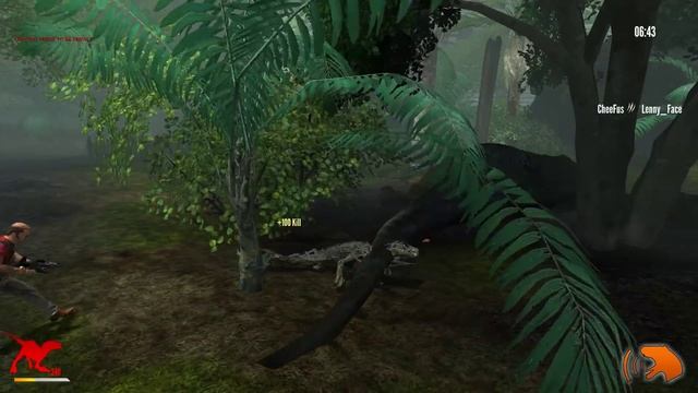 ИГРЫ ДИНОЗАВРЫ - первый взгляд PRIMAL CARNAGE! смотреть онлайн