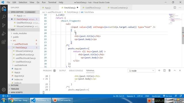 3. React hooks - useEffect part 5 смотреть онлайн