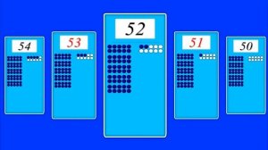 Обратный счёт от 100 до 0. Обучающий клип.