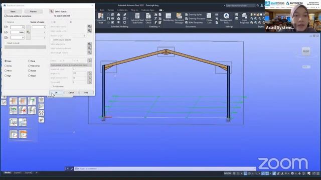 Modelling Steel Structure in Advance Steel for Beginner смотреть онлайн
