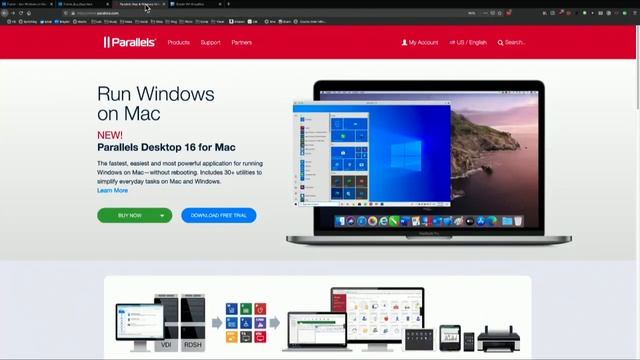 Run Windows Apps on Mac - Virtual Machines (VM) on macOS смотреть онлайн