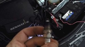 Рено Логан. Свечи зажигания.