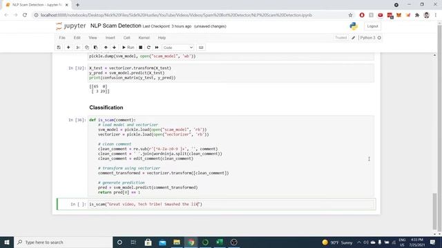 Exposing Comment Section Spammers with Python смотреть онлайн