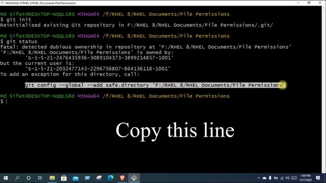 git fatal detected dubious ownership in repository problem fixed in 2023 | Made New смотреть онлайн