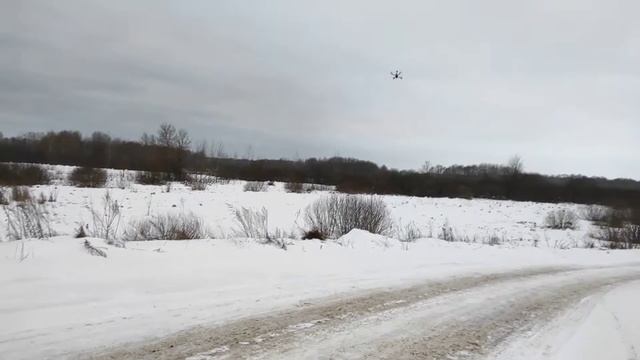 Квадрокоптер-долголет, удержание по GPS и возврат домой в сильный ветер смотреть онлайн