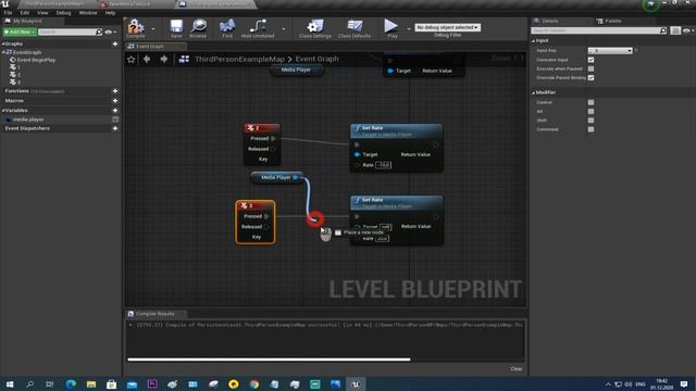 UE4 домашний кинотеатр / воспроизведение видео в игре Unreal Engine 4 /как добавить mp4 в игру смотреть онлайн