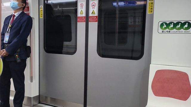 Shanghai Airport- shuttle tram to baggage claim смотреть онлайн