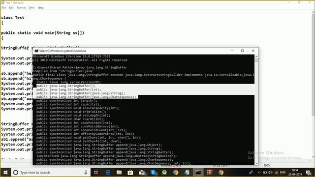 String | String Handling | String,String Buffer, String Builder, String Tokenizer In Hindi - 125 смотреть онлайн