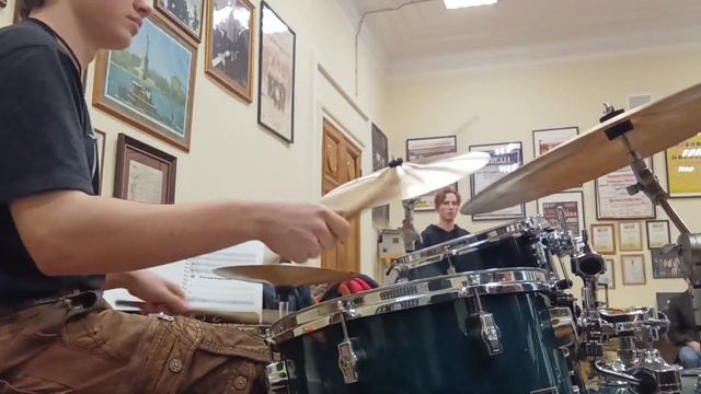 Groovin high drum cam. Репетиция в училище Мусоргского смотреть онлайн