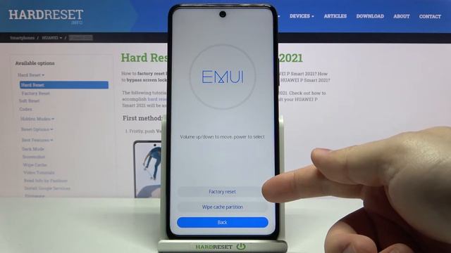 How to Hard Reset HUAWEI P Smart 2021 NFC – Recovery Mode смотреть онлайн