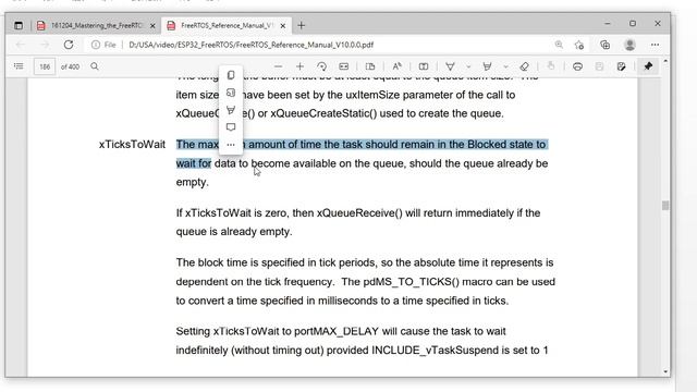 FreeRTOS On ESP32 Lesson 16: Queue Multiple In Single Out смотреть онлайн