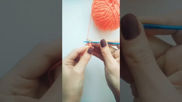 Шнурок из воздушных петель. смотреть онлайн