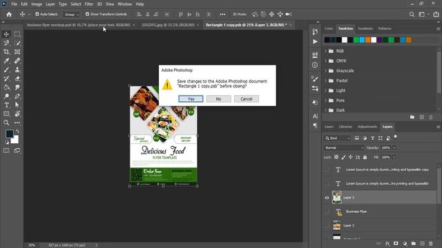Download Free Flyer Mockup Photoshop PSD file смотреть онлайн