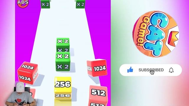 ⭐Play New Level in Jelly Run 2048 All Levels Satisfying Game (Gameplay Android, iOS New Update) смотреть онлайн