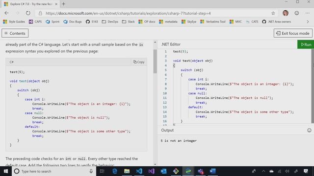 C# Language Highlights: Pattern Matching Basics смотреть онлайн
