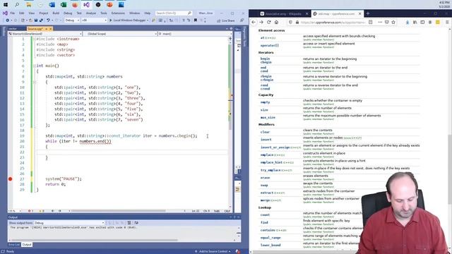 Associative Arrays and C++ STL Classes std::map and std::multimap смотреть онлайн
