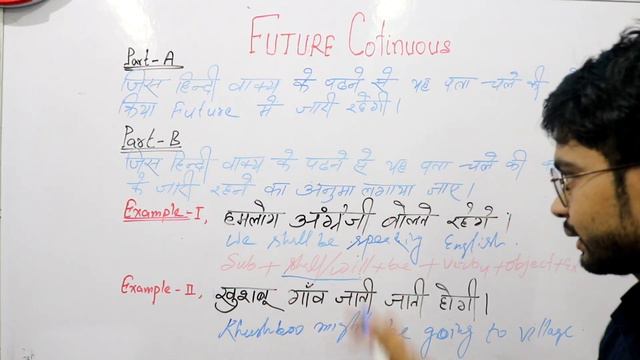 Future continuous tense/conditional sentence/explain in hindi/Md Gulam Gaus/ смотреть онлайн