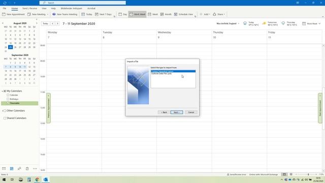 Import a CSV file into Outlook calendar смотреть онлайн