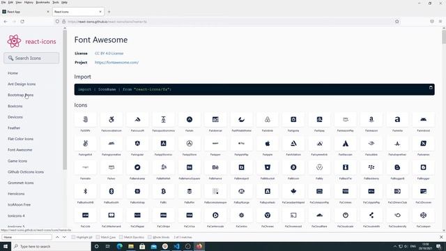 Install and use React icons смотреть онлайн